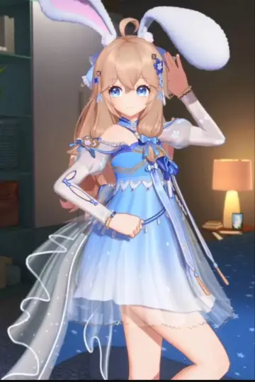 一周年国风兔子