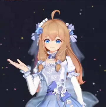 23生日会花嫁/蓝色炫彩