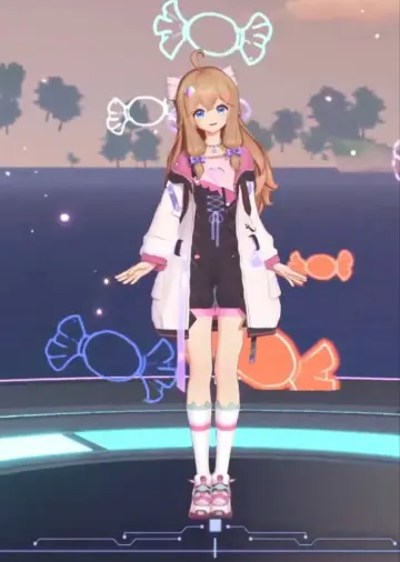 24新衣回/赛博机风外套